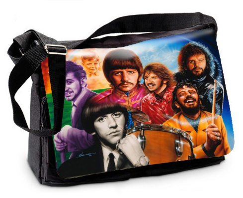 Seven Faces of Ringo Starr Beatles BeatBag Shoulder Bag